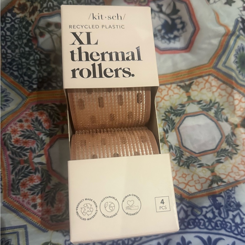 Kitsch Terracotta XL Thermal Rollers